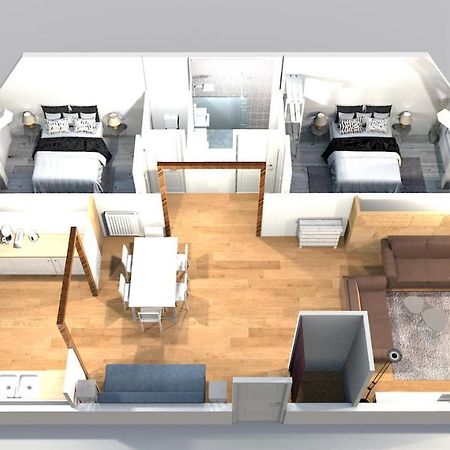 Le Grand Mirebeau - Parking Prive Apartment Bourges Ngoại thất bức ảnh